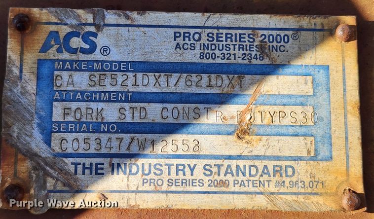 image for item KT9420 2005 Case 721D XT  wheel loader