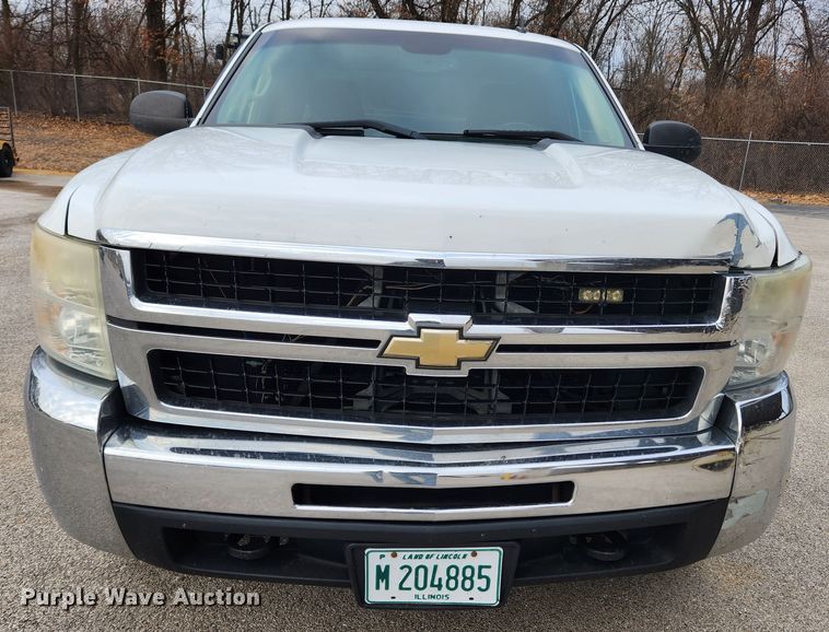 image for item KT9421 2008 Chevrolet Silverado 2500HD  Ext. Cab utility bed pickup truck