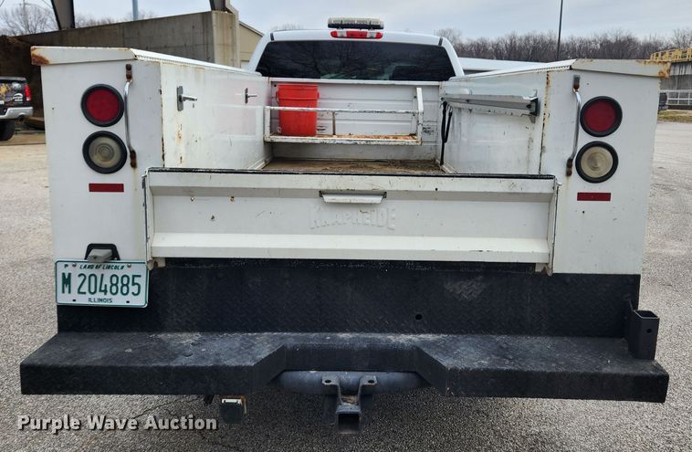 image for item KT9421 2008 Chevrolet Silverado 2500HD  Ext. Cab utility bed pickup truck