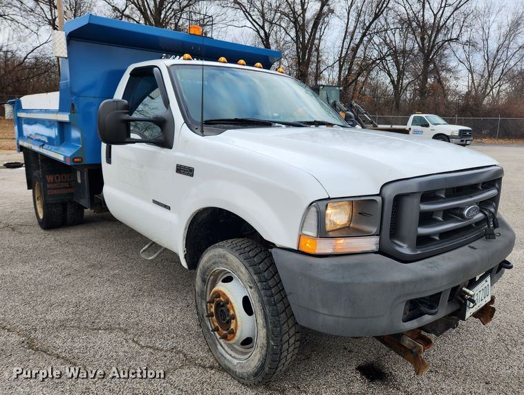 image for item KT9422 2003 Ford F550 Super Duty XL  dump truck