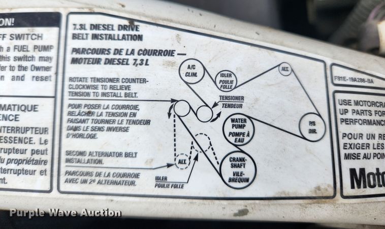 image for item KT9422 2003 Ford F550 Super Duty XL  dump truck