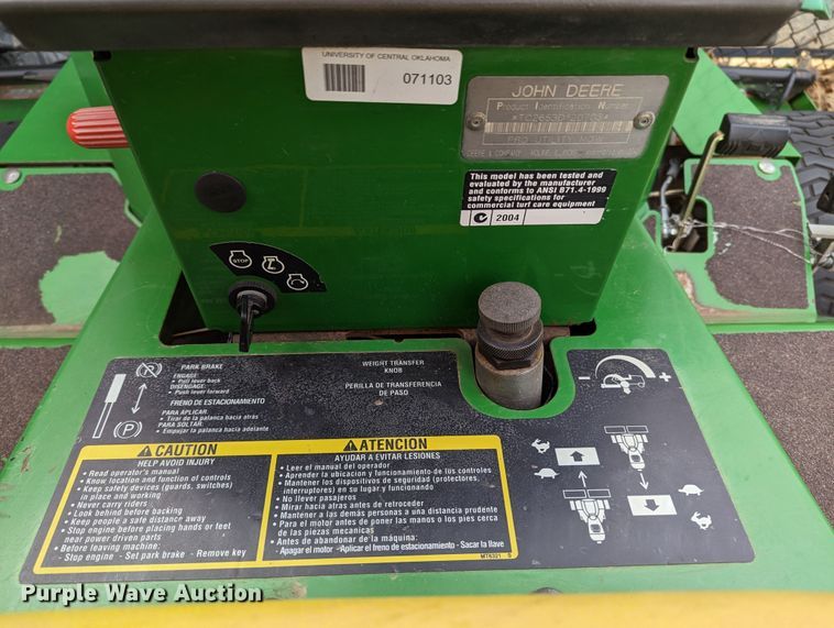 image for item LF9634 John Deere 2653A  reel mower