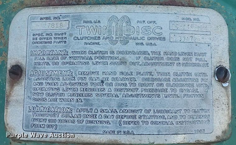 image for item LG9535 Oilfield equipment