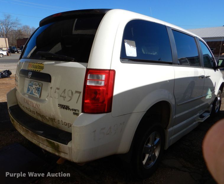 image for item LI9050 2010 Dodge Grand Caravan SE  handicap accessible van