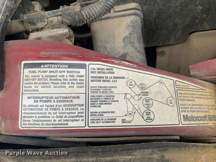 image for item LI9064 1999 Ford F250 Super Duty  utility bed pickup truck