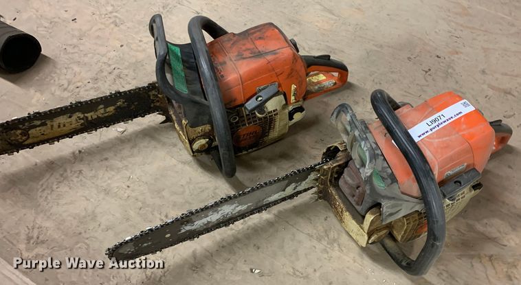 image for item LI9071 (2) Stihl chainsaws