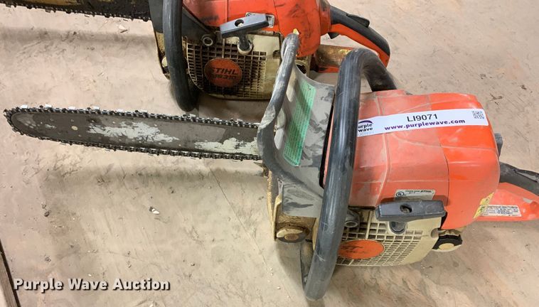 image for item LI9071 (2) Stihl chainsaws