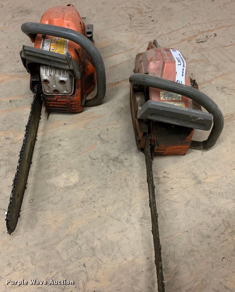 image for item LI9072 (2) Husqvarna chainsaws