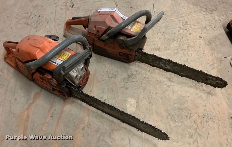 image for item LI9072 (2) Husqvarna chainsaws