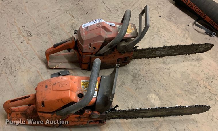 image for item LI9072 (2) Husqvarna chainsaws