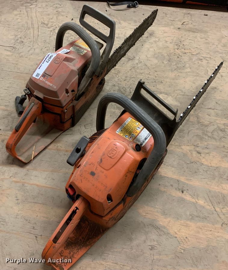 image for item LI9072 (2) Husqvarna chainsaws