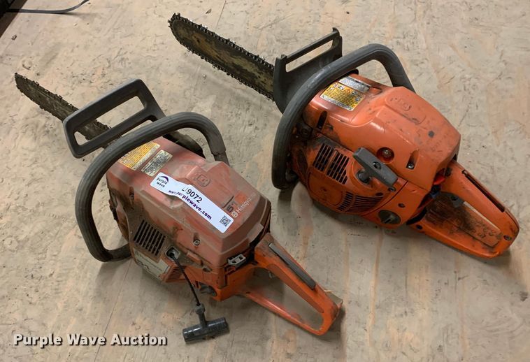 image for item LI9072 (2) Husqvarna chainsaws