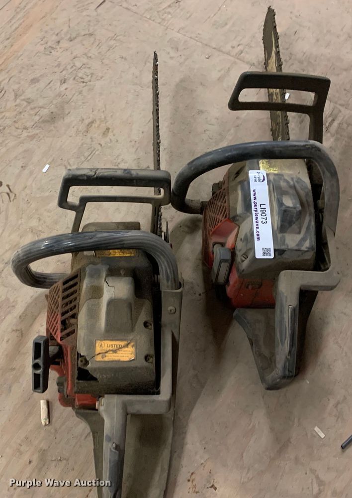 image for item LI9073 (2) Jonsered chainsaws