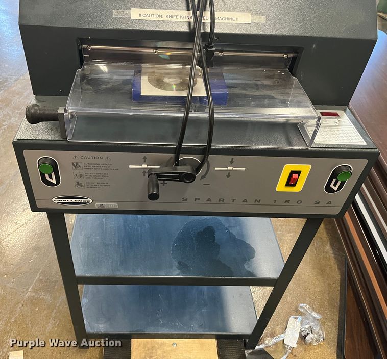 image for item LP9798 Challenge Spartan 150SA  paper cutter