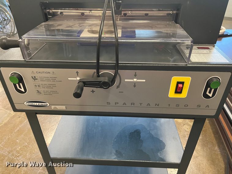 image for item LP9798 Challenge Spartan 150SA  paper cutter