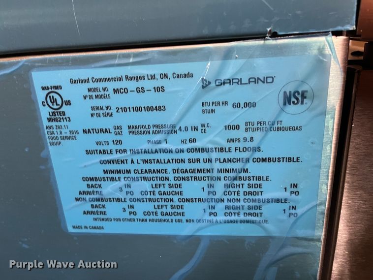 image for item LP9808 Garland  range