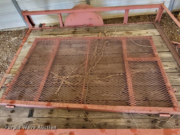 image for item LR9141 2022 Shop built  utility trailer