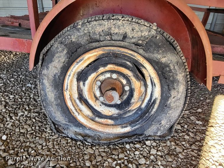 image for item LR9141 2022 Shop built  utility trailer