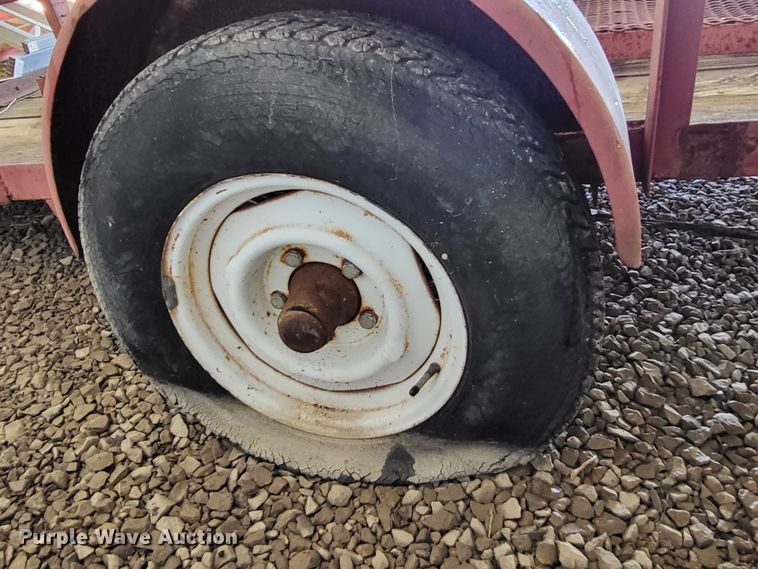 image for item LR9141 2022 Shop built  utility trailer