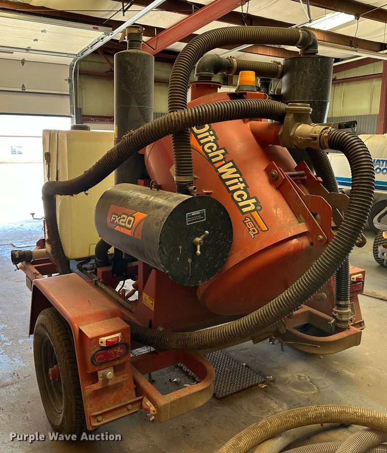 image for item LT9361 2015 Ditch Witch FX20  vacuum excavator