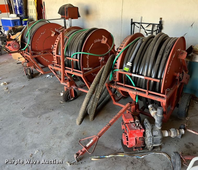 image for item LT9369 (3) Kifco water reel sprinklers