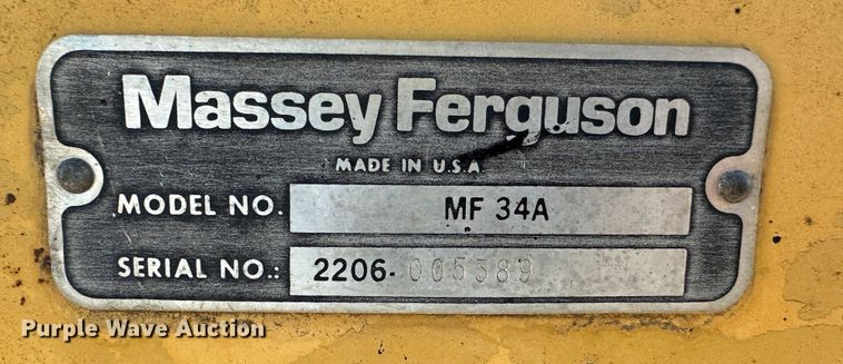 image for item LT9370 Massey Ferguson  tractor