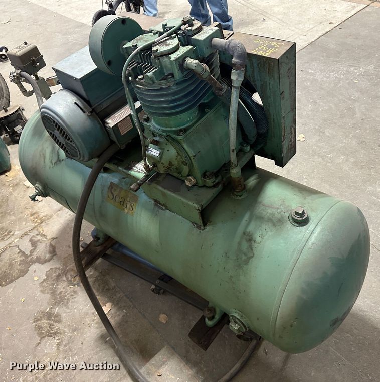 image for item LT9407 Sears, Roebuck & Co.  air compressor