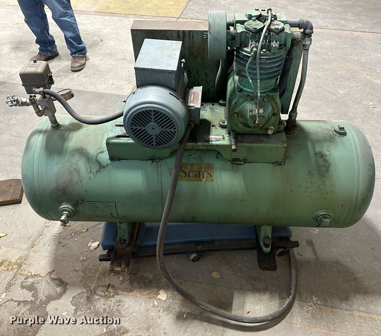 image for item LT9407 Sears, Roebuck & Co.  air compressor