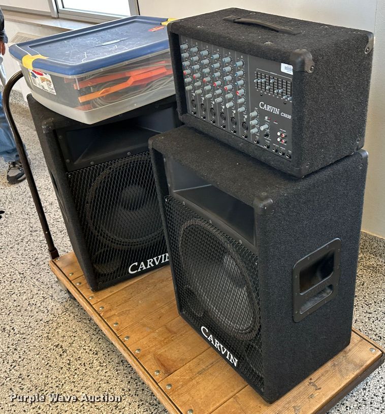 image for item LT9411 Carvin  sound system