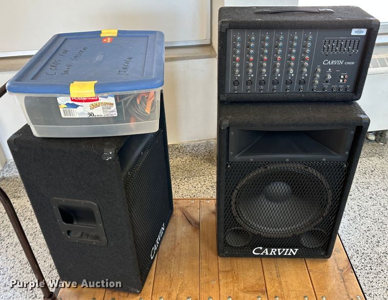 image for item LT9411 Carvin  sound system