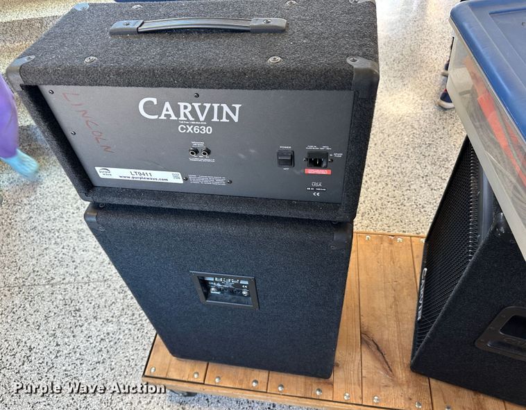 image for item LT9411 Carvin  sound system