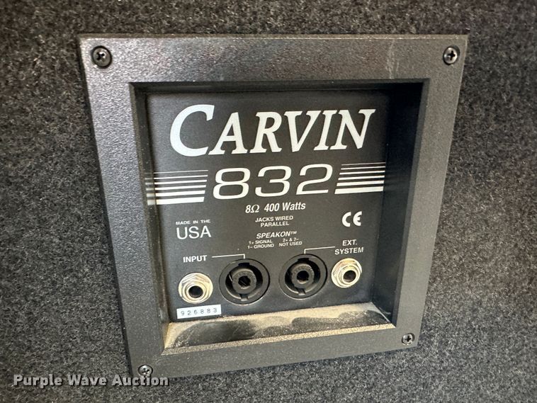 image for item LT9411 Carvin  sound system