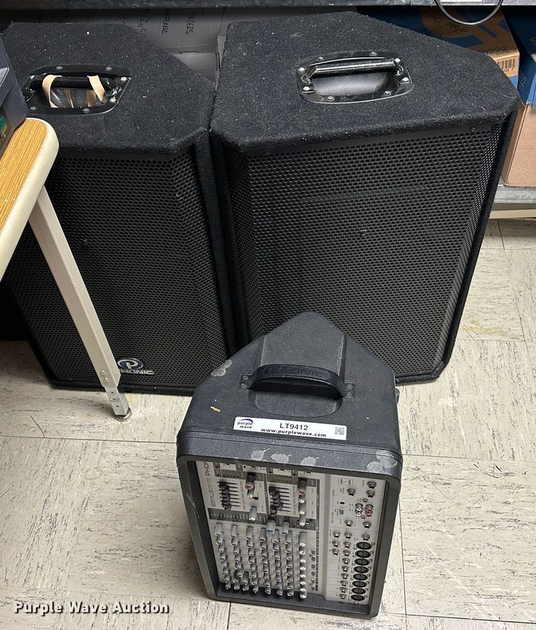 image for item LT9412 Phonic  sound system