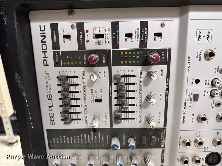 image for item LT9412 Phonic  sound system