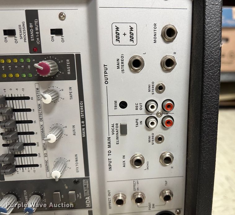 image for item LT9412 Phonic  sound system