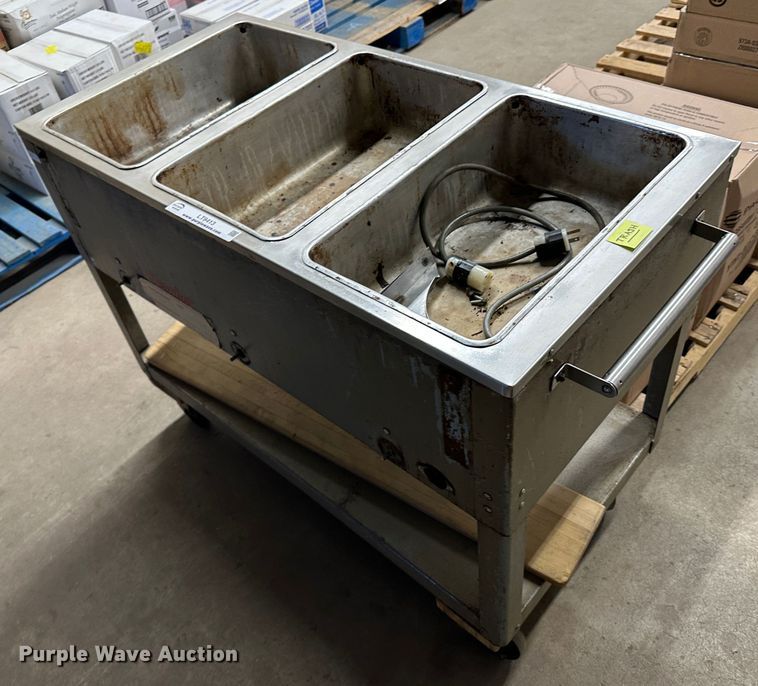 image for item LT9413 Duke  three well food warmer