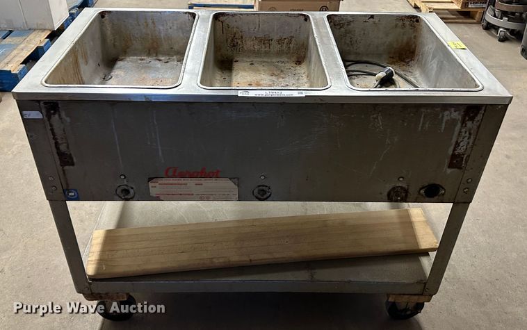 image for item LT9413 Duke  three well food warmer