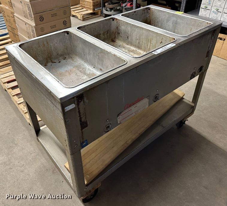 image for item LT9413 Duke  three well food warmer