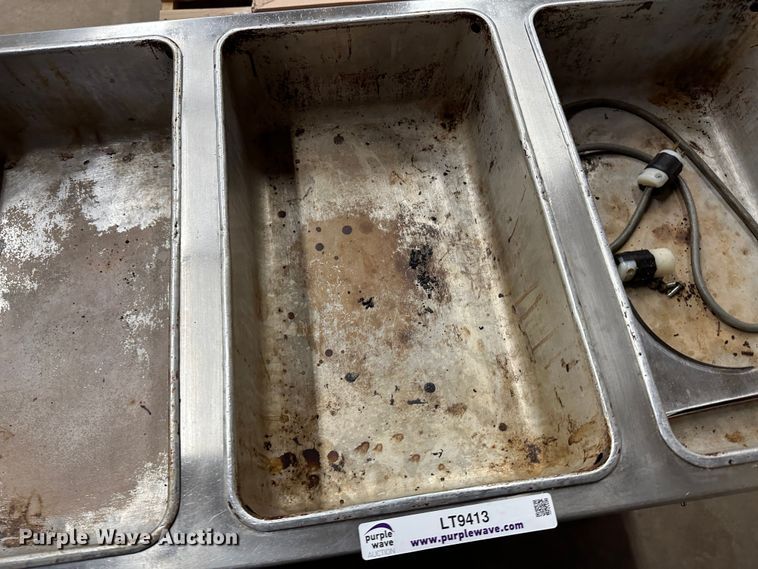 image for item LT9413 Duke  three well food warmer