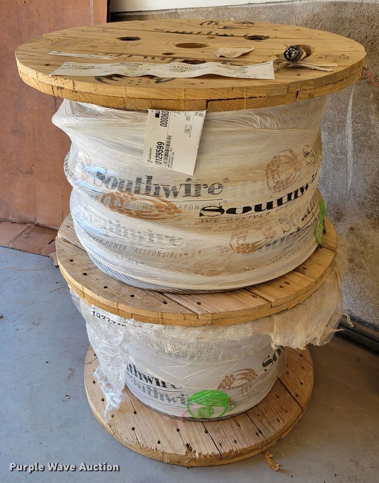 image for item LX9298 (2) spools of Southwire 18/1 wire