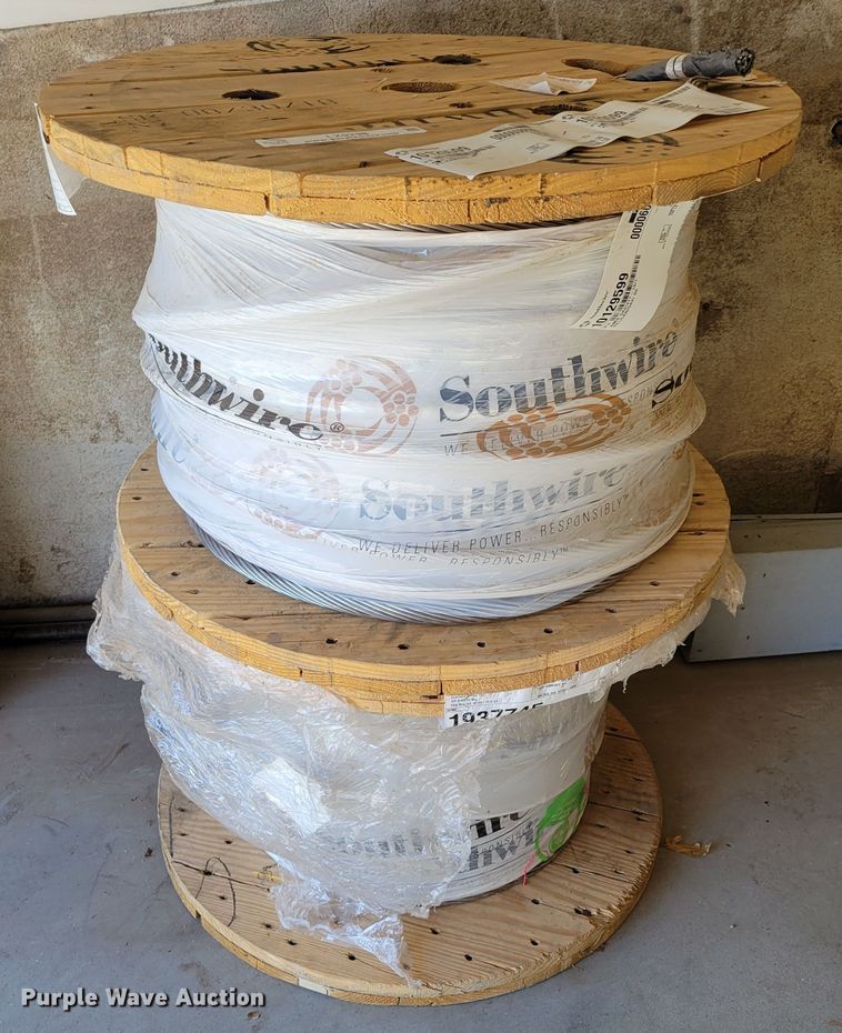 image for item LX9298 (2) spools of Southwire 18/1 wire