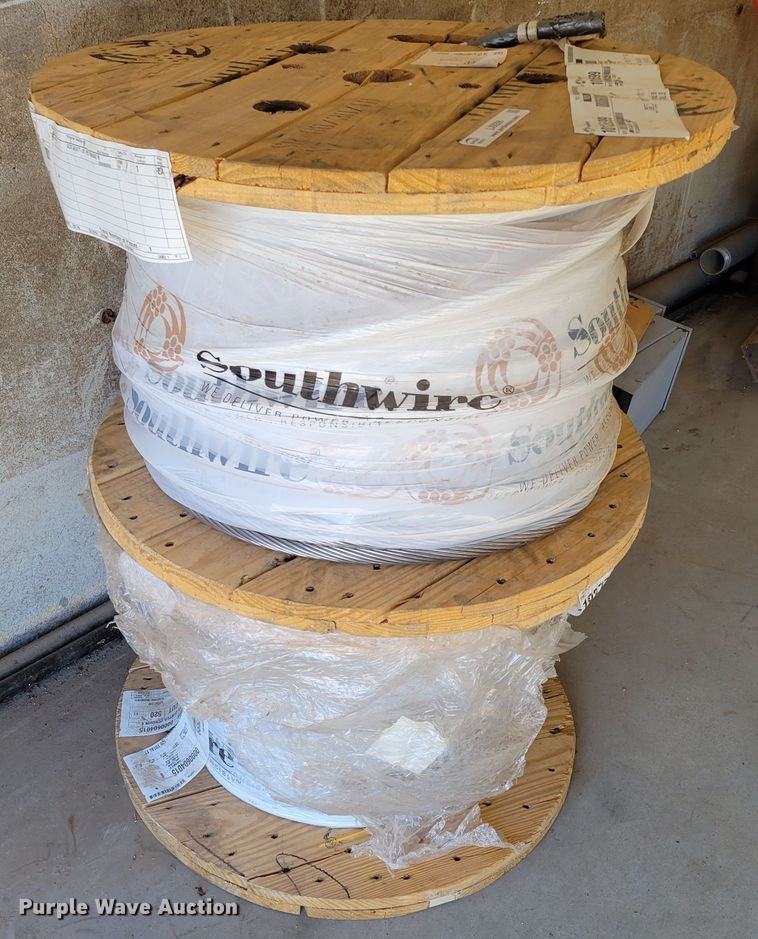image for item LX9298 (2) spools of Southwire 18/1 wire