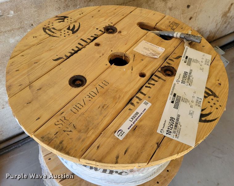 image for item LX9298 (2) spools of Southwire 18/1 wire