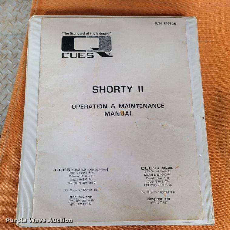 image for item LX9299 1998 Pace American CS610SA  sewer inspection trailer