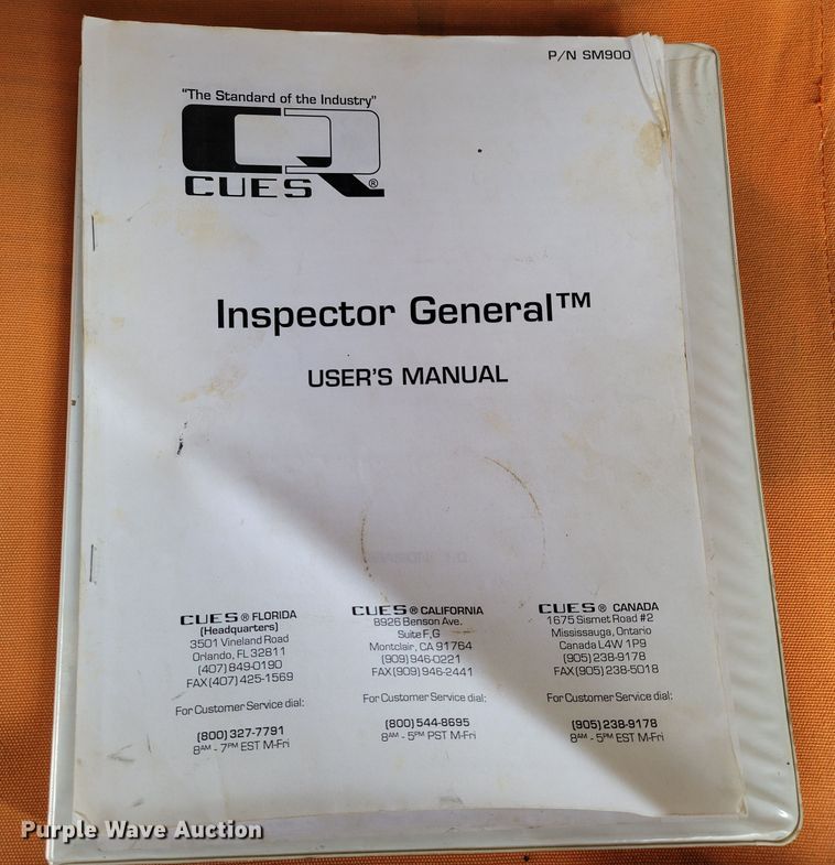 image for item LX9299 1998 Pace American CS610SA  sewer inspection trailer