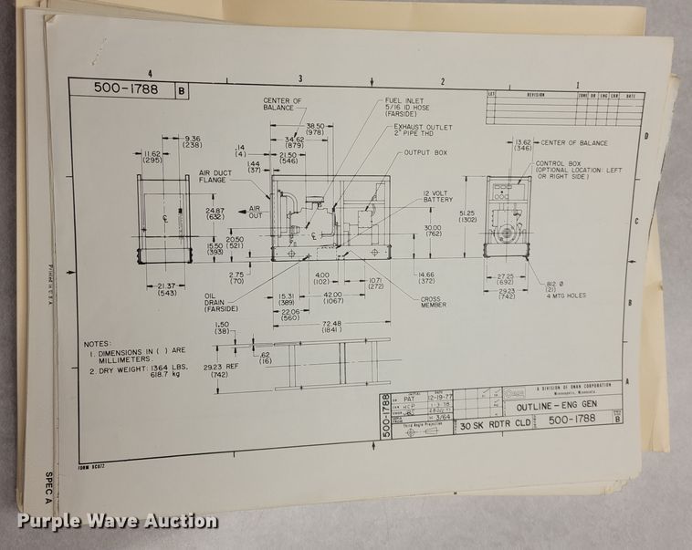 image for item LX9301 2010 Onan 30SK  generator