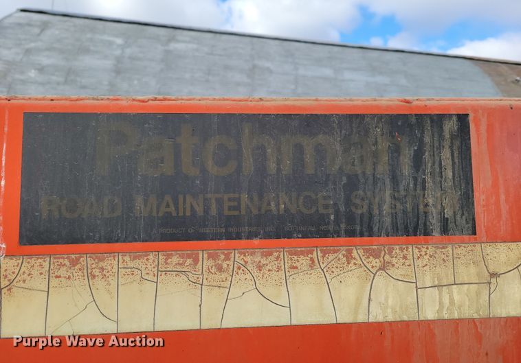 image for item LX9303 Pitchman Road Maintenance 720  pothole patcher