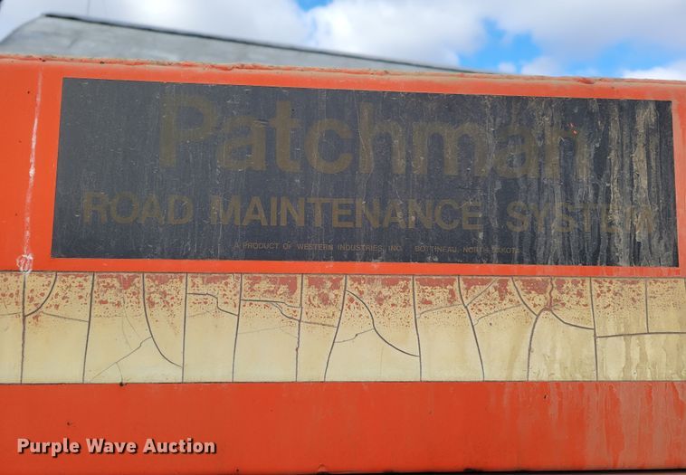 image for item LX9303 Pitchman Road Maintenance 720  pothole patcher