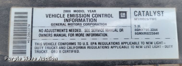 image for item LX9304 2008 Chevrolet Express 1500