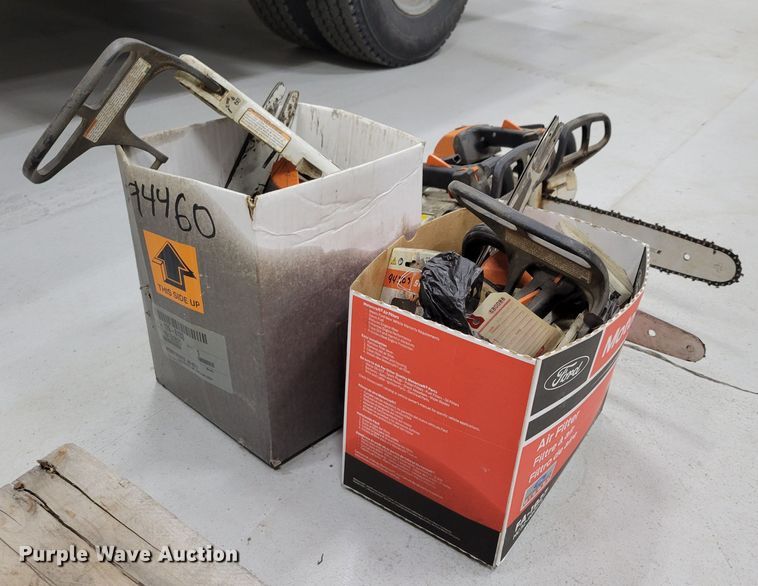 image for item LY9957 (2) Stihl MS201T chainsaws